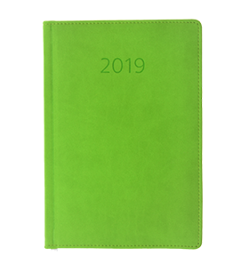 kalendarz książkowy 2019 firmowy zielony